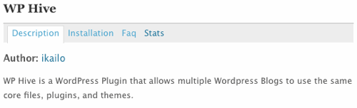 Плагин WP Hive — много сайтов на одной установке WordPress